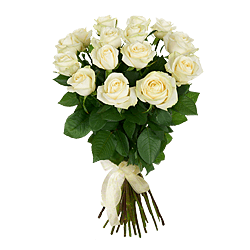 Букет з білих троянд